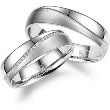 MARRYA Damen Silberspinner – Trauring 66 mm