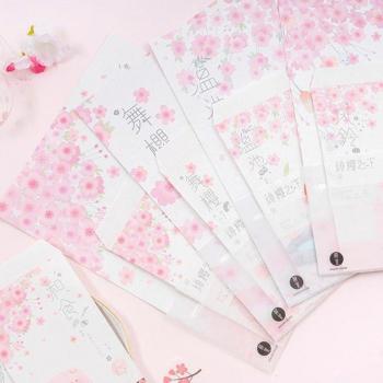 Sakura Flower Paper Envelope and Letter Set