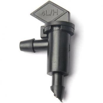 Bandera Negra Drippers Desmontables para Riego