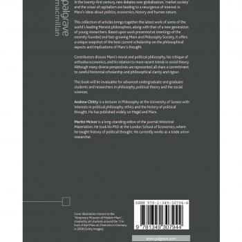 Karl Marx and Contemporary Philosophy