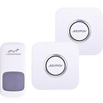 Timbre Wireless Julyfox Modelo B con Transmisor a Agua y 52 Tambores