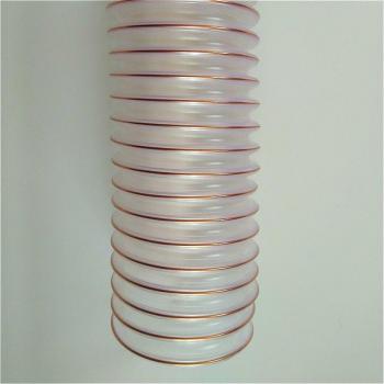 Clear PU Fume Exhaust Pipe