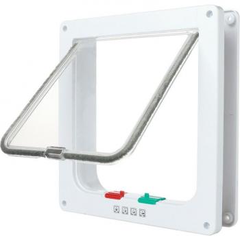 Small Animal Flap Door with 4 Way Lock