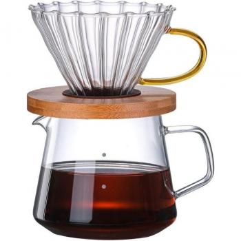 Pot filtre café compartimenté 600 ml