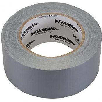 Fixman Ultimate Adhesive Duct Tape 50mm x 50m Silver