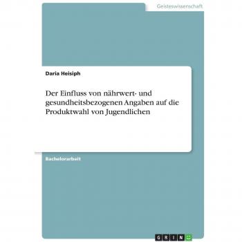 Der Einfluss von nährwert