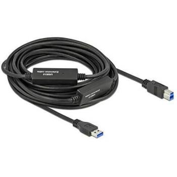 DeLOCK 10 m USB 3.2 Gen 1 Kabel Type-A till Type-B Aktiv