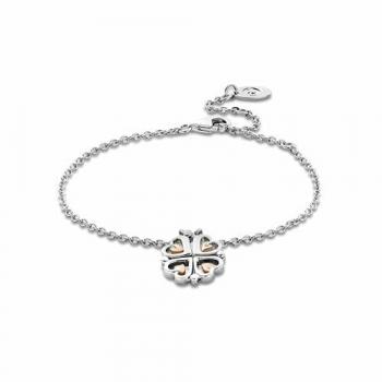 Tree of Life Silver Heart Bangle