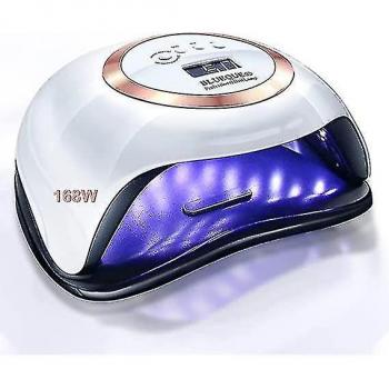 Kit de lámpara UV LED 168W para gel con 4 modos y sensor incorporado