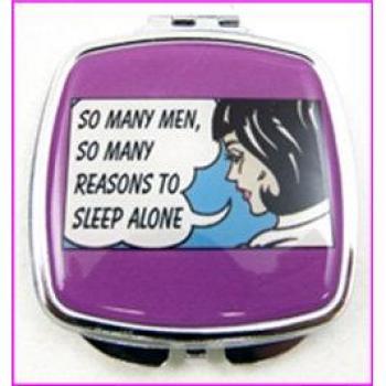 So Many Men Make-Up Compact Mirror by Instant Gifts