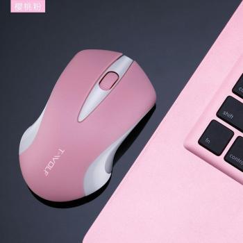 Ratón Óptico Inalámbrico Rosa para Portátil