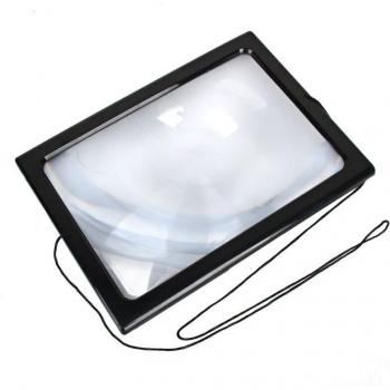 Loupe de Lecture LED A4 Triplet