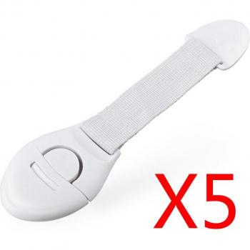 5pcs Baby Proofing Cabinet Locks