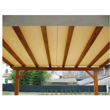 Protector de Toalla VerdeLook 3x3 – Pérgola de Madera