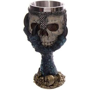 Kriegskelch Totenkopf & Drachenkralle