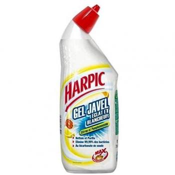 Harpic Gel Javel Éclat et Blancheur Citron Pamplemousse 860g