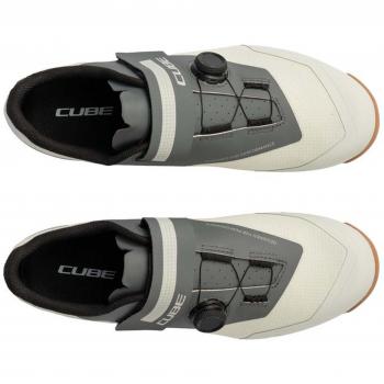 We Cycle Cube Peak Fahrradschuhe – Lichtgrün & Grau 2025, EU 43