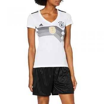Adidas Damen Dfb Home Replica Trikot, weiß(White/Black), XL