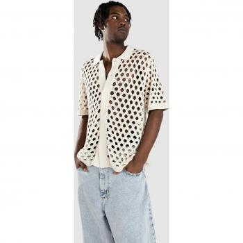 Monet Skateboards Reed Knopenoverhemd Crochet stijl