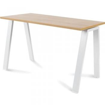 Bureau kaiserkraft BLANCA 740 mm avec piétement