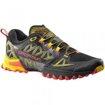 Gore‑Tex Black & Yellow Bushido III Trail Footwear