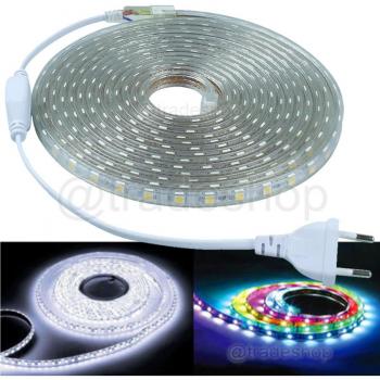 Bobina LED Flessibile 5050 in Silicone 5m 10m per Esterni