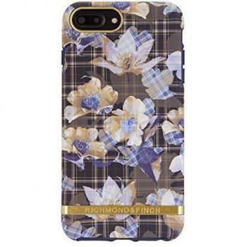 Étui Rigide aux Motifs Floraux et à la Couleur Rose pour Femme avec iPhone Plus 6/6s/7/8