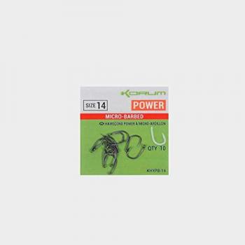 Korum Xpert Power Micro Barbed Hooks