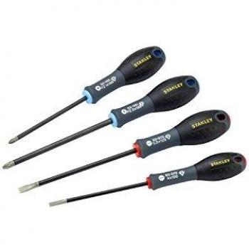 Juego Stanley FatMax de 4 destornilladores con punta de diamante