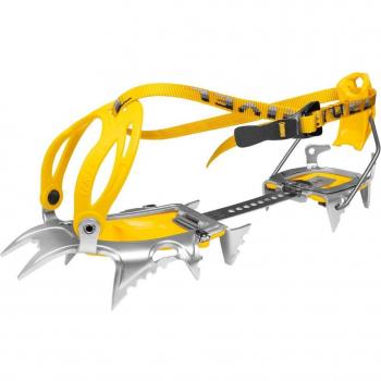 Grivel Air Tech Light Evo Crampon, Yellow, New Matic EVO, EU size 35-46 (unisex)