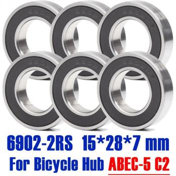 6902RS 15*28*7 mm Bicycle Hub Bearings