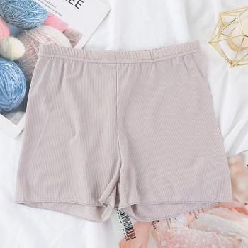 Solid Color Seamless Boxer Shorts