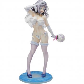 Gokubi Girls Super Premium Senran Kagura New Wave G Burst YukiSier Wedding Lingerie Échelle Peint Complete Figurine 1/6 PVC & ABS