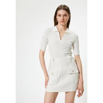 Koton Mini Bleistiftrock aus Tweed für Damen