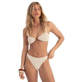 Premium Stone Crop Bikini Set by Nasty Gal for Women – Crinkle Trim, Size 8