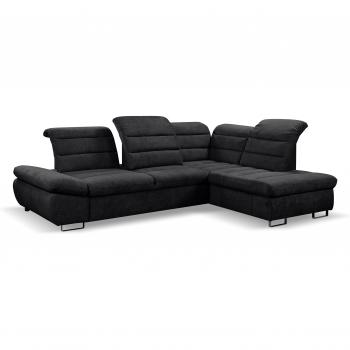 Sofa WERK2 »Roma«, stilvolles Ecksofa mit Schlafoption