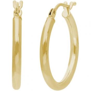 FIRETTI Gold Creolen Ohrschmuck für besondere Anlässe