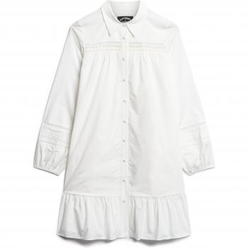Superdry Women's Lace Mix Long Sleeve Dress