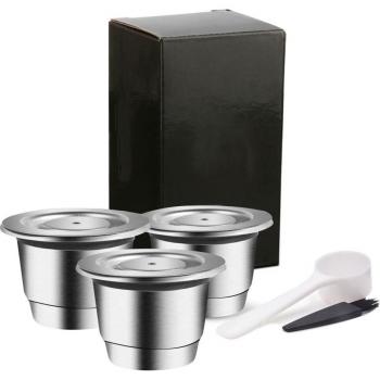 ICafilas Nespresso Reusable Coffee Capsule
