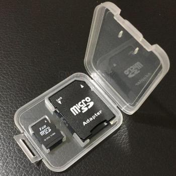 Organizador Transparenta 2‑en‑1: Celular + Tarjeta MicroSD