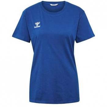 Hummel Go 2.0 Damen T-Shirt Kurzarm Blau 2XL
