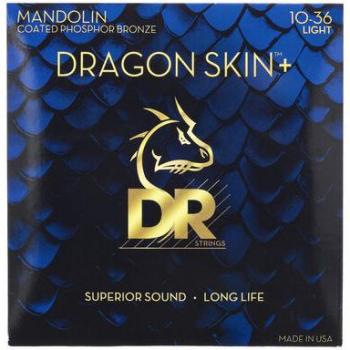 DR Strings 10-36 Cordes de Mandoline Dragon Skin+ Légères