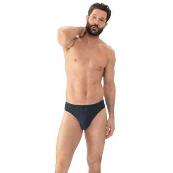 Mey Herren Slip mit Label-Detail