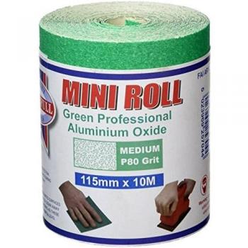 Faithfull AR1080G Aluminium Oxide Paper Roll 115mm x 10m 80g