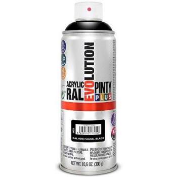 Pintyplus Evoluzione aerosol vernice nera 520cc RAL 9004
