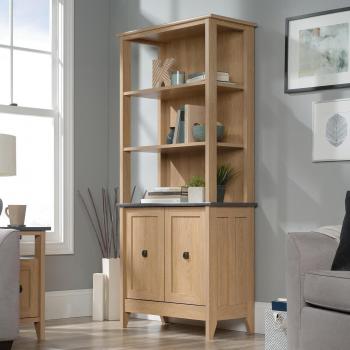 Home Study Three Shelf Bookcase in Dover Oak