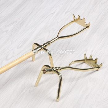 Brass Pool Cue Spider Rest Head