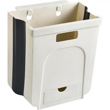 Wall-Hanging Collapsible Garbage Can for Kitchen