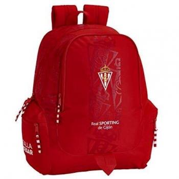 Real Sporting Gijón Schulrucksack, 32x43x17 cm