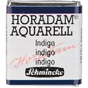 Schmincke Aquarellfarbe Indigo 485 1/2 Näpchen